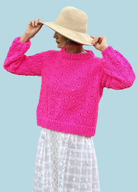 Eyelet Sweater