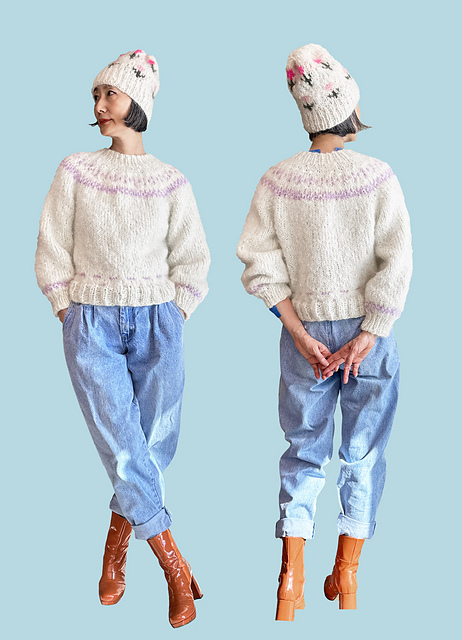Mohair Scandinavian Sweater