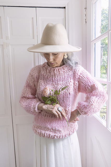 Meri-Mohair Sweater