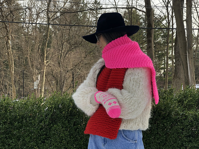 Color Block Scarf