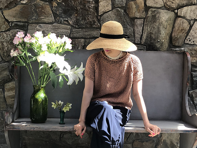 Summer Tee and Top-Down Sweater