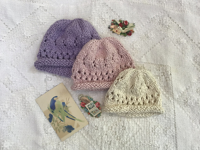 Eyelet Hat