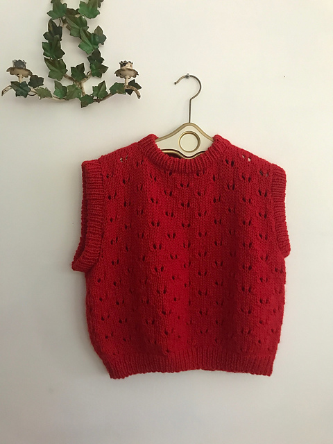 Eyelet Vest