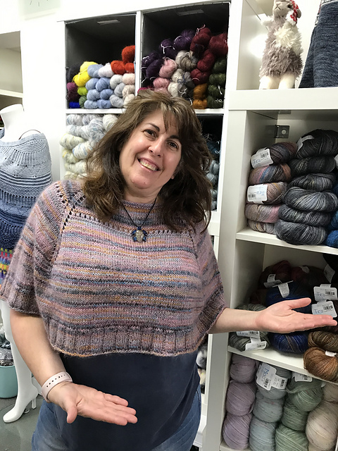 Ease capelette worsted