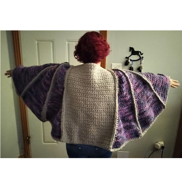 Dragon Wings Shawl
