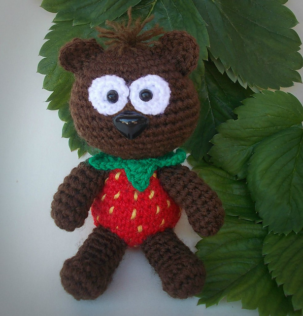Strawberry Teddy Bear