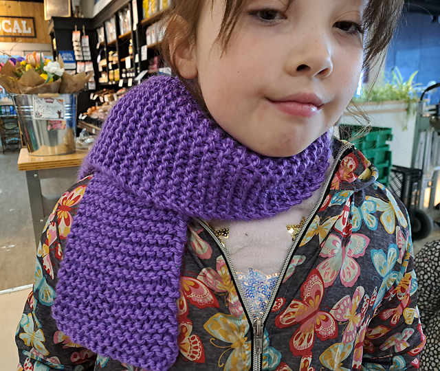 Learn to Knit : Cozy Scarf