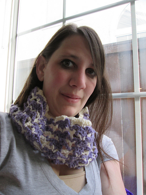 Elephant Walk Cowl and Scarf