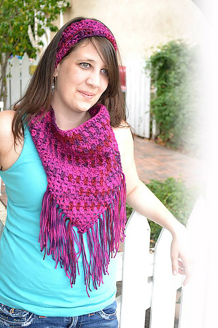 Venice Cowl and Earwarmer