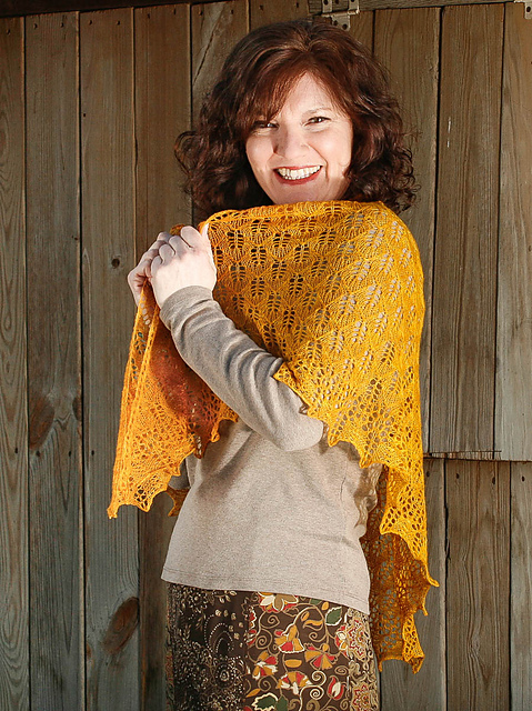Talimena Shawl