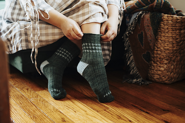Snow Flurry Socks