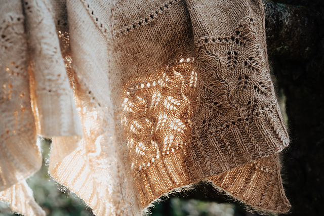 Cape Lookout Shawl