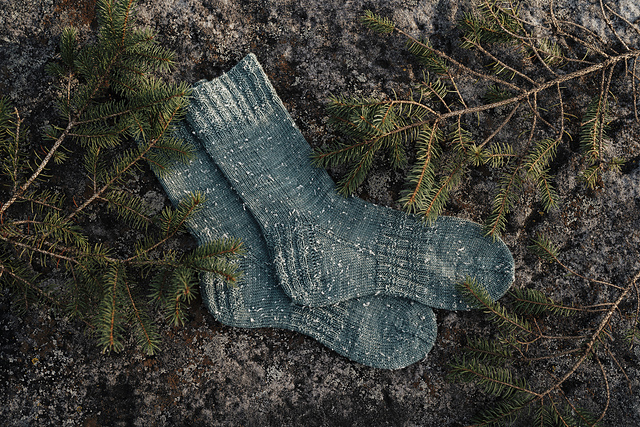 Pine Bough Socks