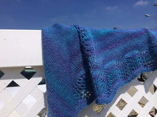 California Skies Shawl