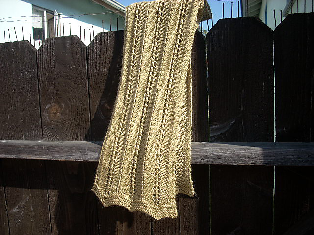 Tailored Lace Scarf