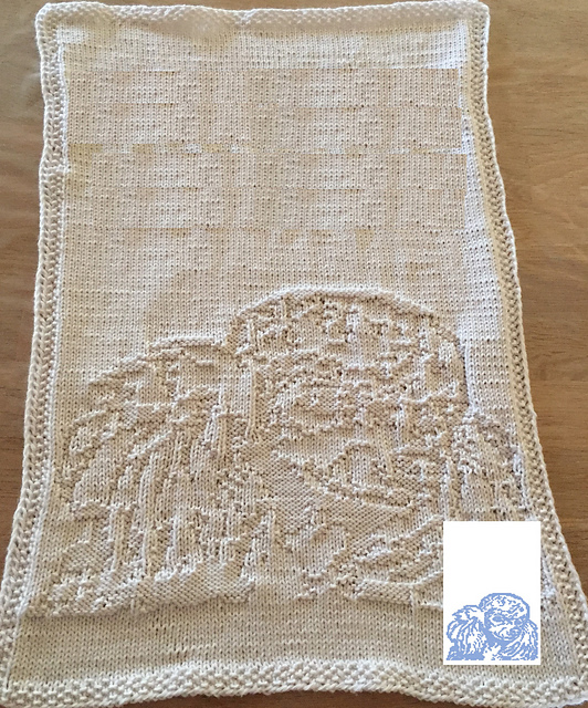 Nr. 70 Poodle dog guest towel