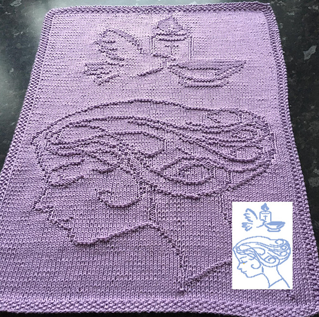 Nr. 146 Confirmation girl guest towel