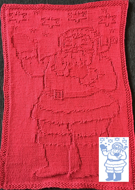Nr. 339 Mr. Santa Claus guest towel