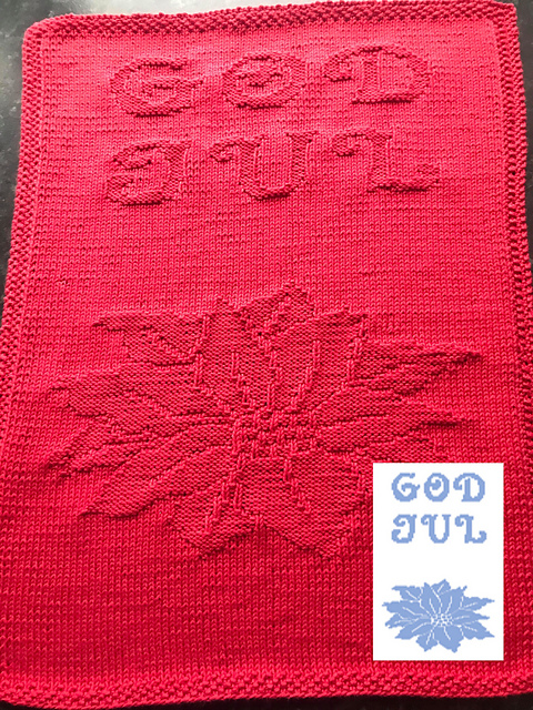 Nr. 346 Rose God Jul guest towel