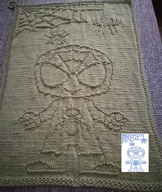 Nr. 149 Spiderboy guest towel