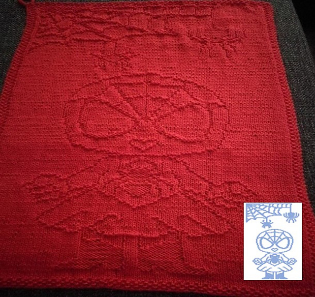 Nr. 150 Spidergirl guest towel