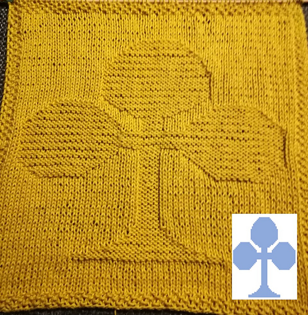 Nr. 157 playing cards clubs 65 stitches