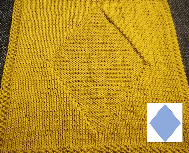 Nr. 158 Playing Cards Diamonds 65 stitches