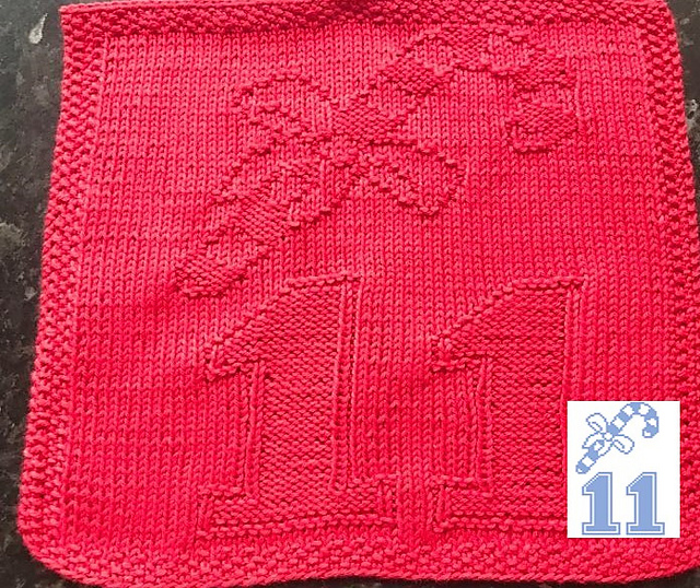 Nr. 276 – 21 – 11. Christmas stick 65 stitches
