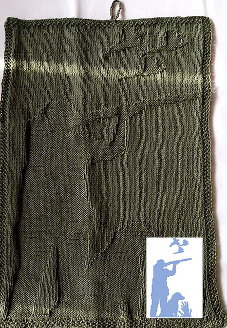 Nr. 152 Hunter guest towel