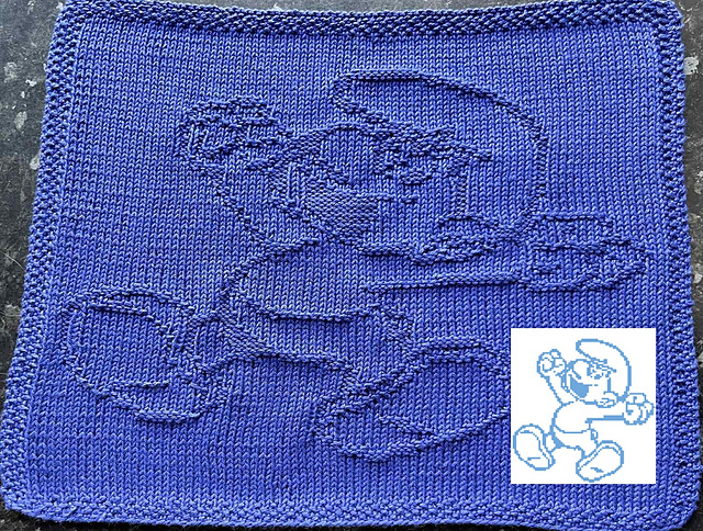 Nr. 902 Hefty Smurf 89 stitches