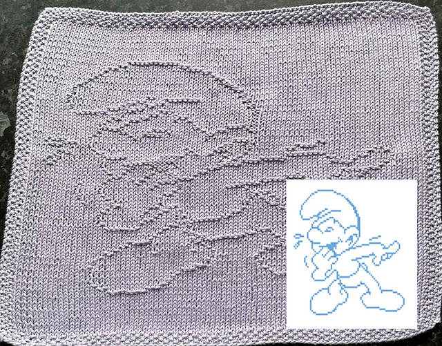 Nr. 905 Laughter Smurf 89 stitches