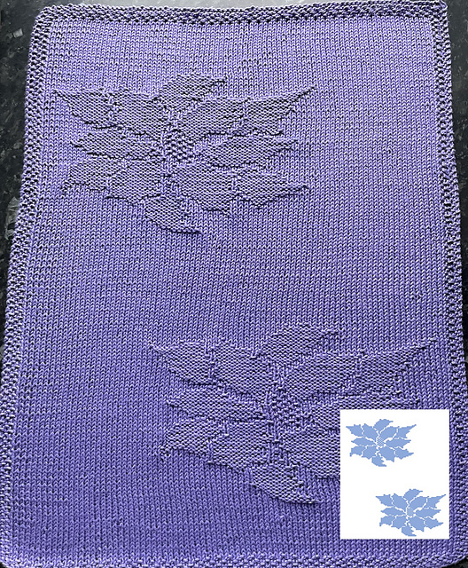 Nr. 842 – 25 – 4. Christmas Rose guest towel