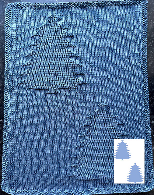 Nr. 855 – 25 – 17. Christmas Tree guest towel