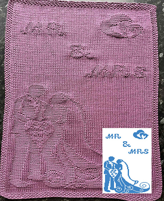 Nr. 748 – Wedding – English text guest towel