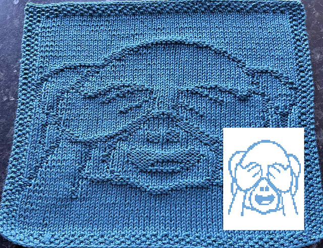 Nr. 890 Monkey not seeing 65 stitches