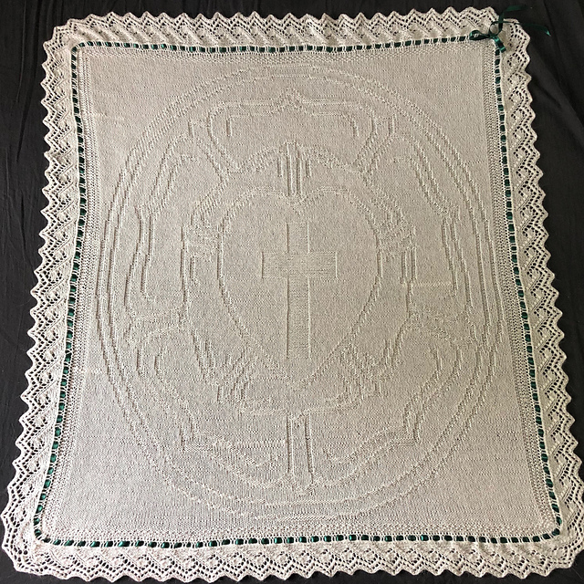 Nr. 2 Luther Rose Baby blanket