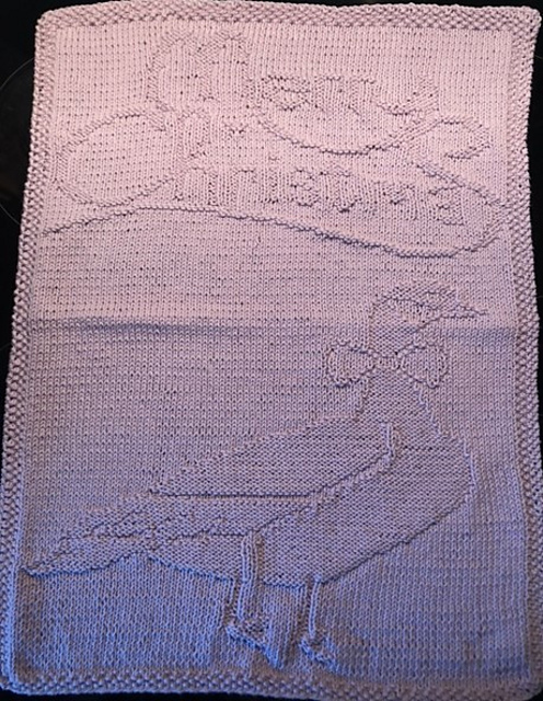 Nr. 367 14. Goose Merry Christmas guest towel