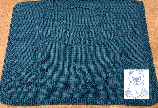 Nr. 43 Polar Bear 89 stitches