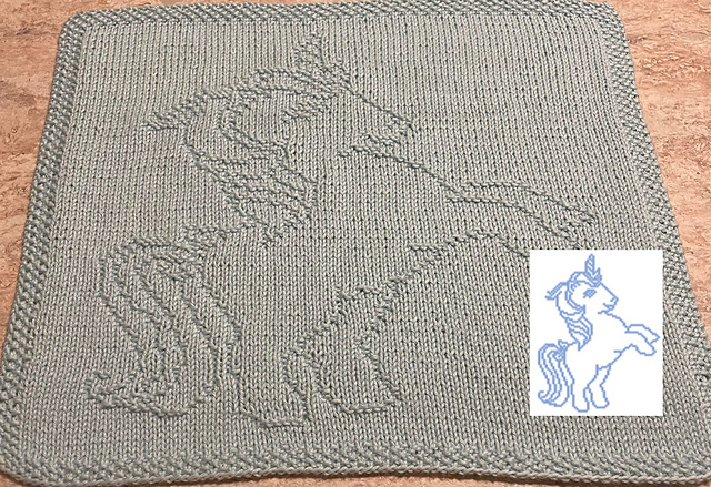 Nr. 664 Unicorn 89 stitches