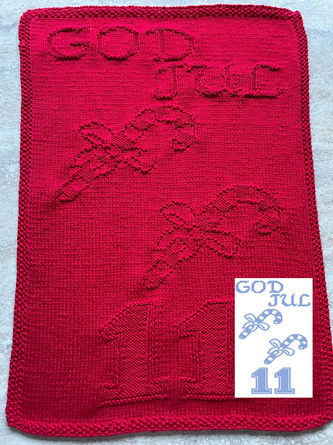 Ravelry: Nr. 412 Christmas Cane God Jul pattern by Lotte Nielsen