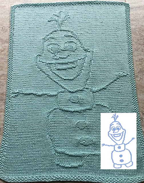 Nr. 208 Disney Olaf Guest towel