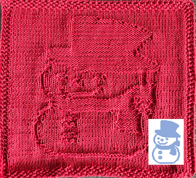 Nr. 225 – 19 – 10. Christmas Snowman 65 stitches