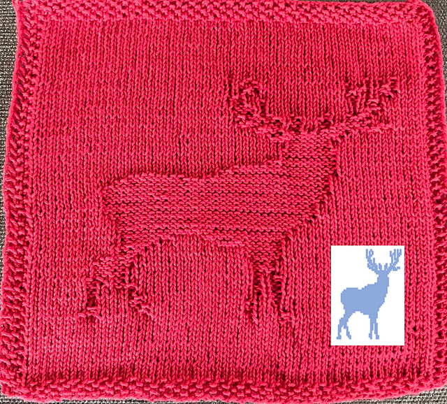 Nr. 223 – 19 – 8. Christmas Reindeer 65 stitches