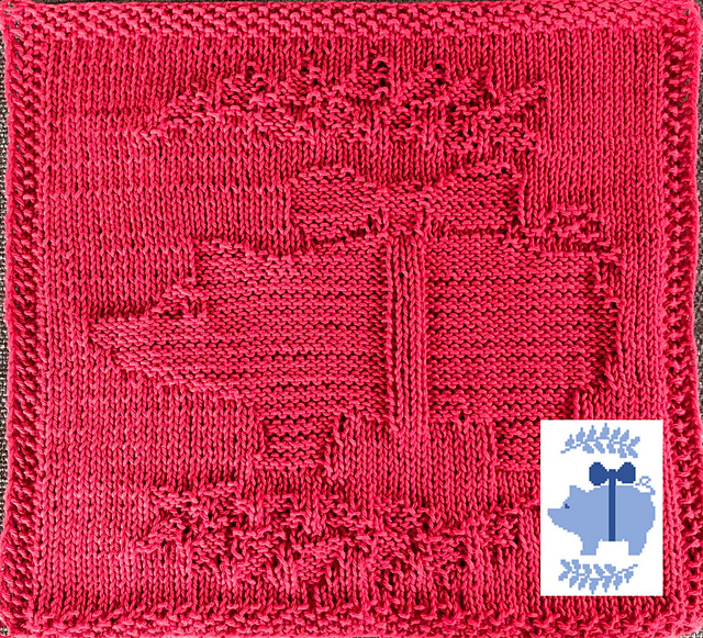 Nr. 238 – 19 – 23. Christmas Pig 65 stitches