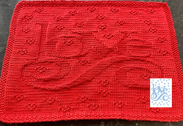 Nr. 472 Love with hearts 89 stitches