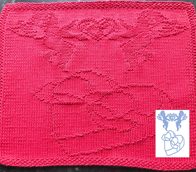 Nr. 479 Heart with bow 89 stitches