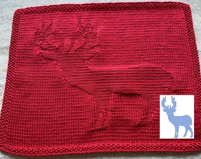 Nr. 247 – 20 – 8. Christmas Reindeer 89 stitches