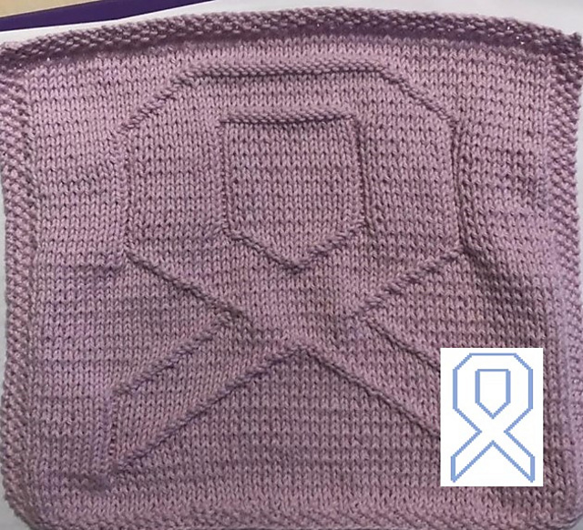 Nr. 192 Knæk Cancer bow 65 stitches