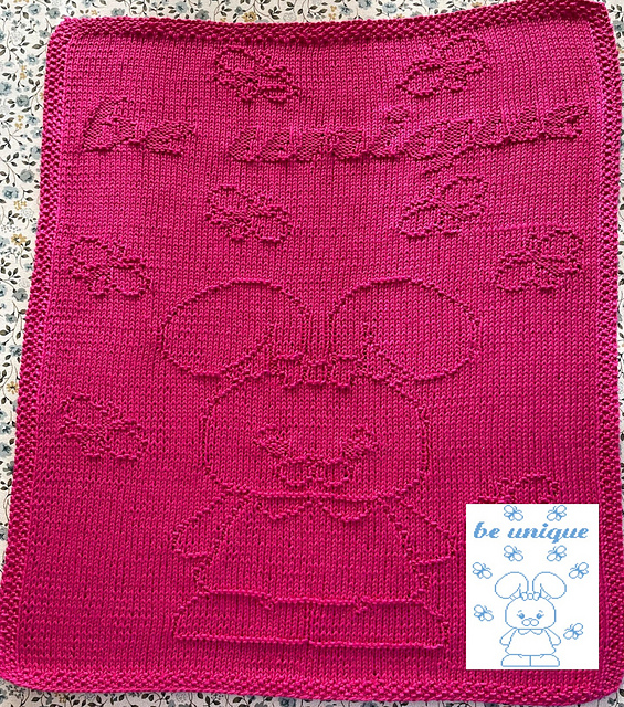 Nr. 781 Rabbit - Be Unique - 103 stitches
