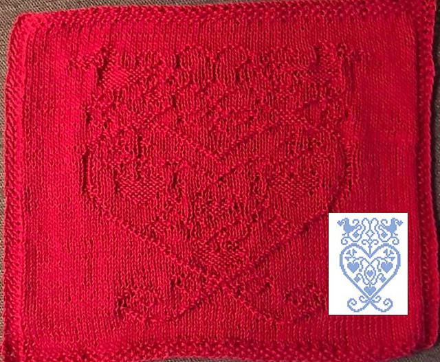 Nr. 480 Valentins heart 77 stitches